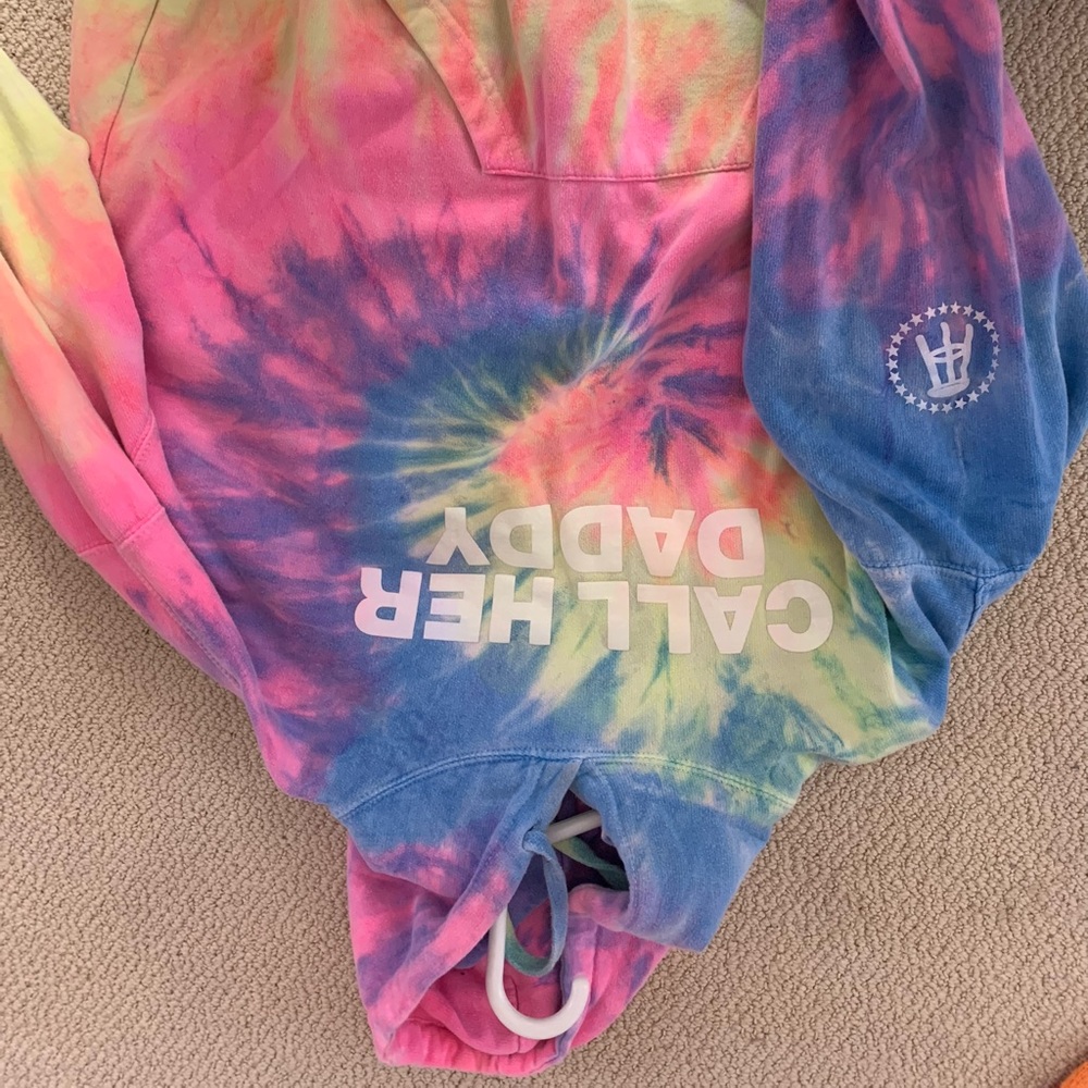Call Her Daddy Tie Dye Hoodie